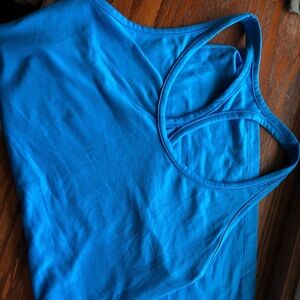 Nike dri-fit tank blue XS
